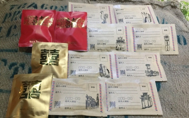 叫阮第一名／咖啡明信片 行銷金門超夯圖