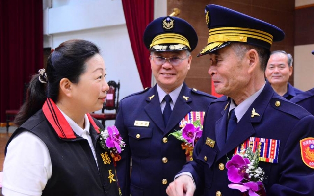 花蓮新任警察局長蔡丁賢 港務警察總隊長黃永志今上任圖