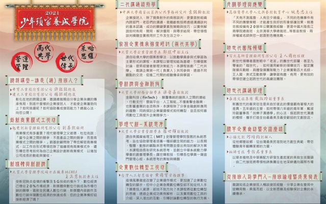 建大、帝寶接班人都上過 大葉少年頭家養成班打出好口碑圖